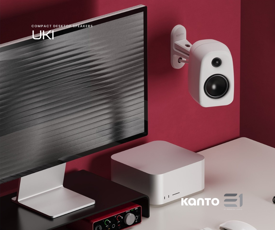 Kanto UKI Compact Desktop Speakers