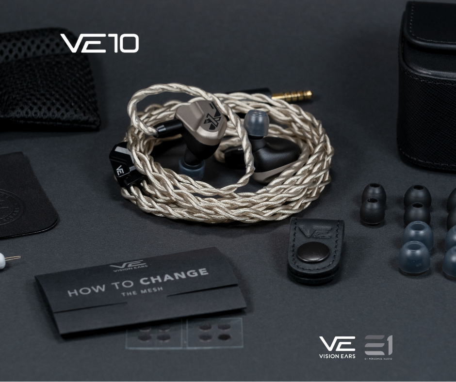 Vision Ears VE10 Hybrid Universal-Fit In-ear Monitors