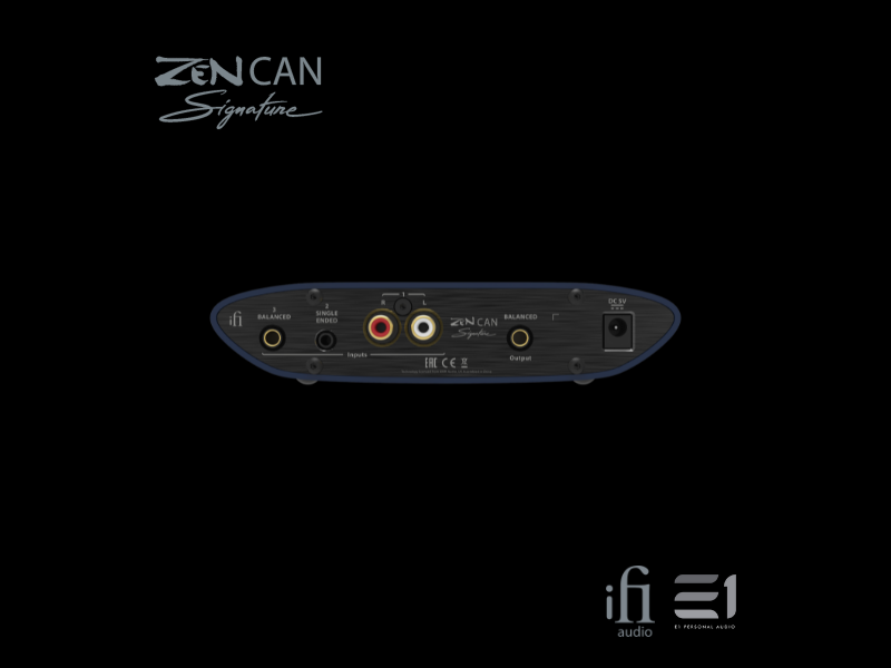 iFi Audio ZEN CAN Signature Premium Desktop Headphones Amplifier