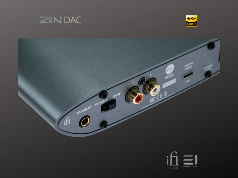 iFi audio ZEN DAC 3 desktop DAC / Headphones Amplifier