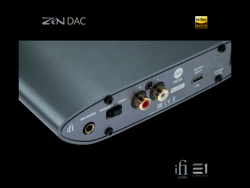 iFi audio ZEN DAC 3 desktop DAC / Headphones Amplifier