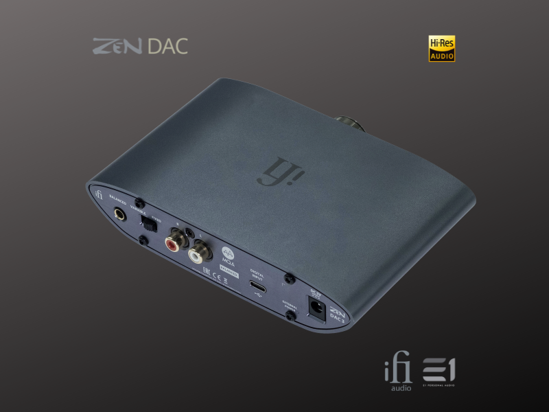 iFi audio ZEN DAC 3 desktop DAC / Headphones Amplifier