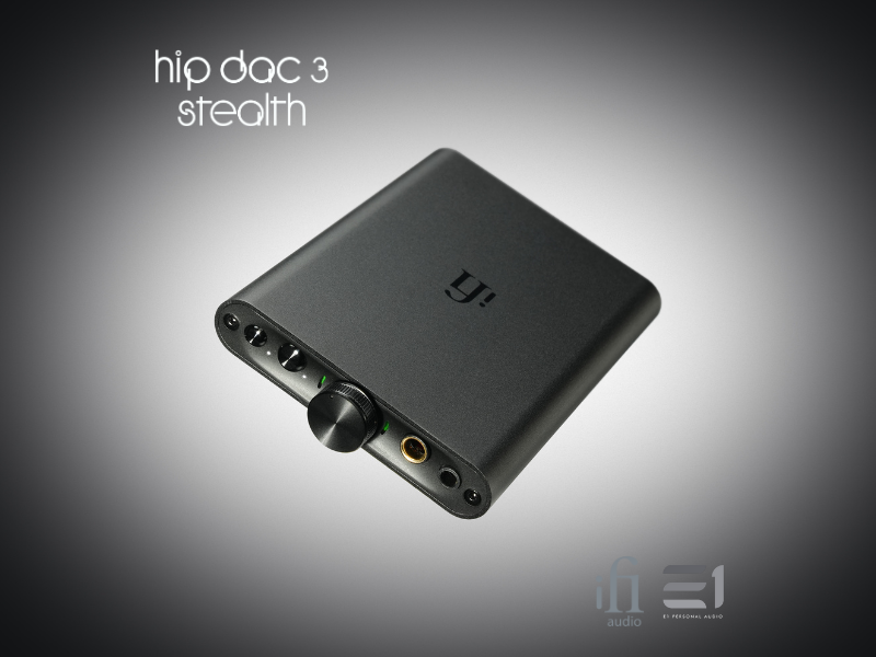 iFi hip-dac 3 (Stealth edition) Portable DAC / Amplifier