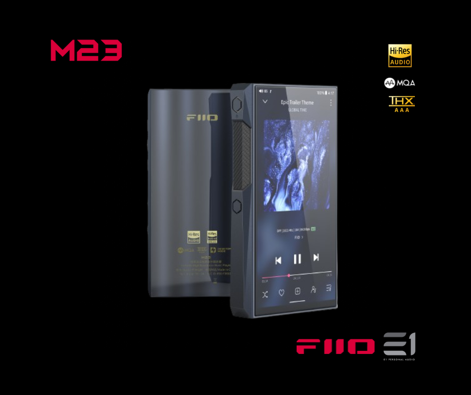 FiiO M23 Portable High-resolution Digital Audio Player