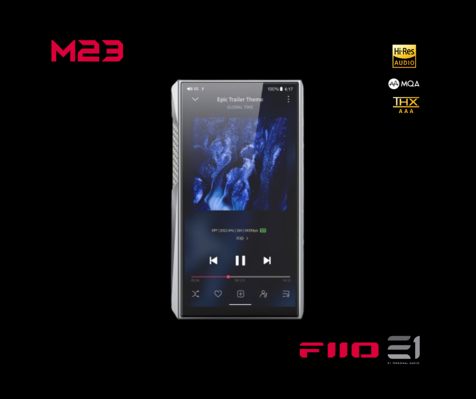 FiiO M23 Portable High-resolution Digital Audio Player