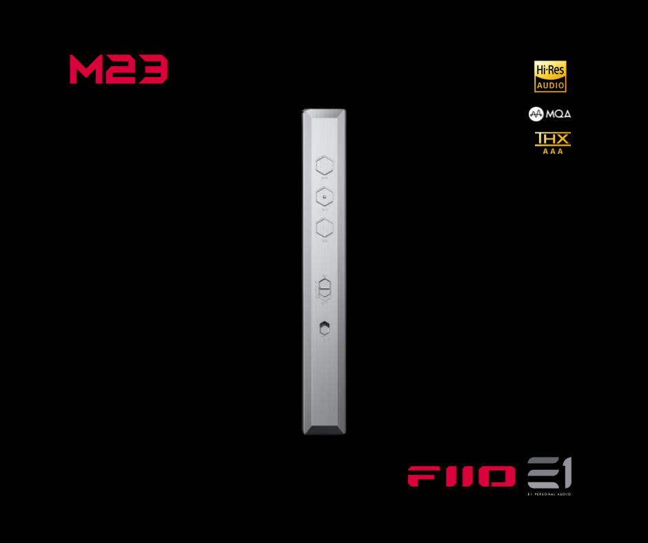 FiiO M23 Portable High-resolution Digital Audio Player