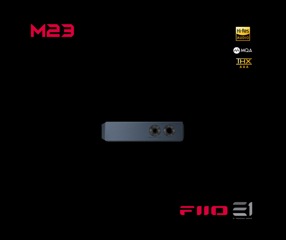 FiiO M23 Portable High-resolution Digital Audio Player