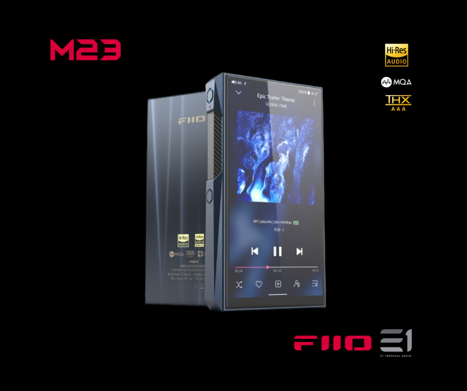 FiiO M23 Portable High-resolution Digital Audio Player