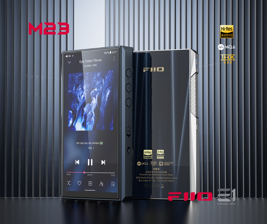 FiiO M23 Portable High-resolution Digital Audio Player