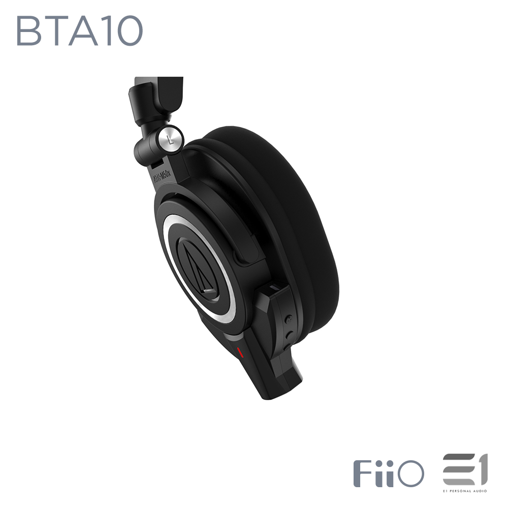 FiiO BTA10 Bluetooth Adaptor for Audio-Technica ATH-M50x and ATH-MSR7