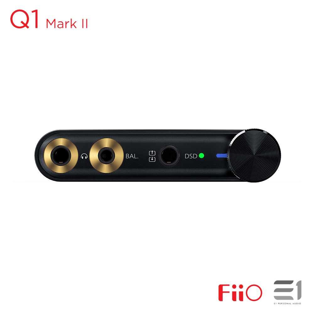 FIIO Q1 MARK II PORTABLE USB DAC AMPLIFIER