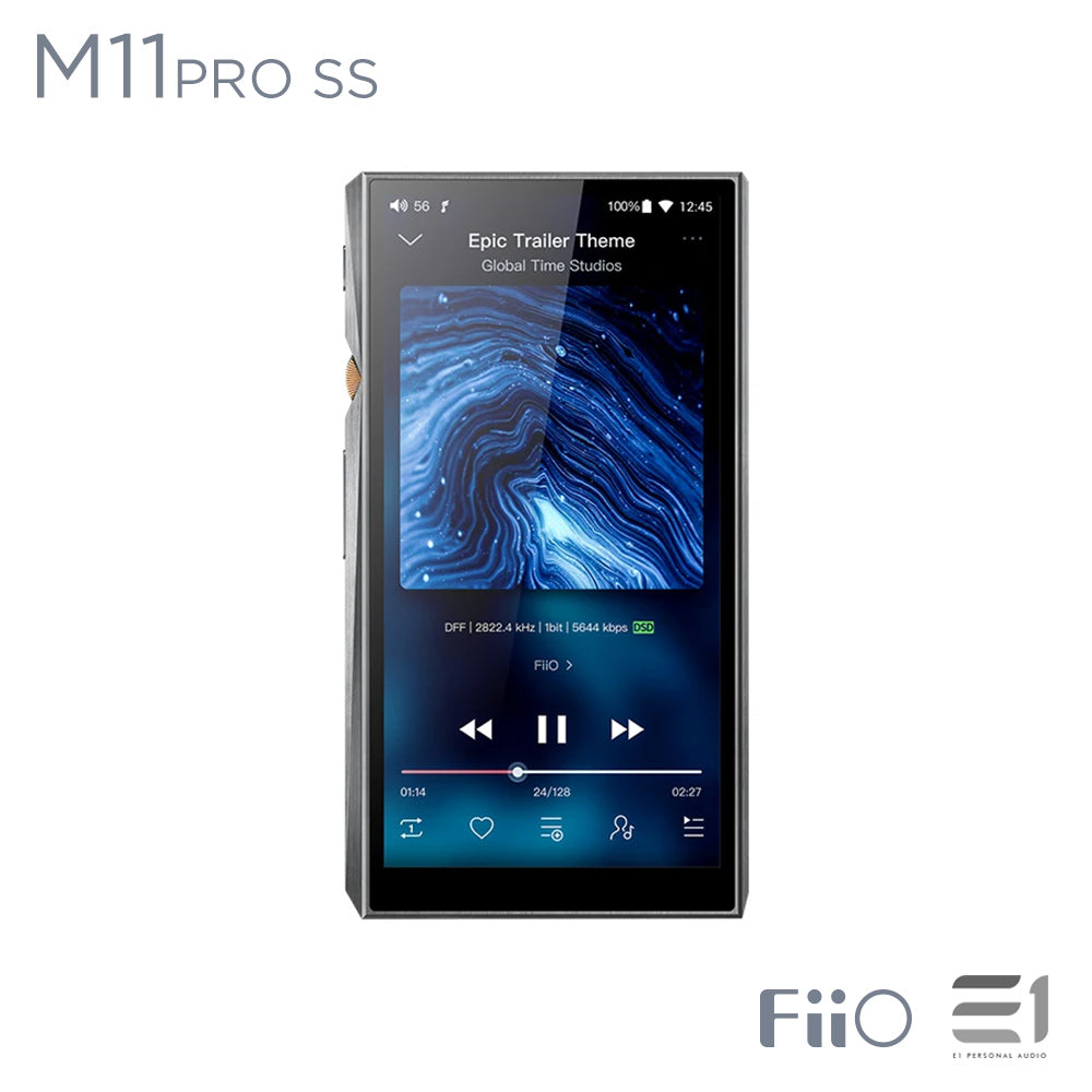 FiiO M11 Pro Android-based Lossless Portable Music Player with SanDisk MicroSD 128GB