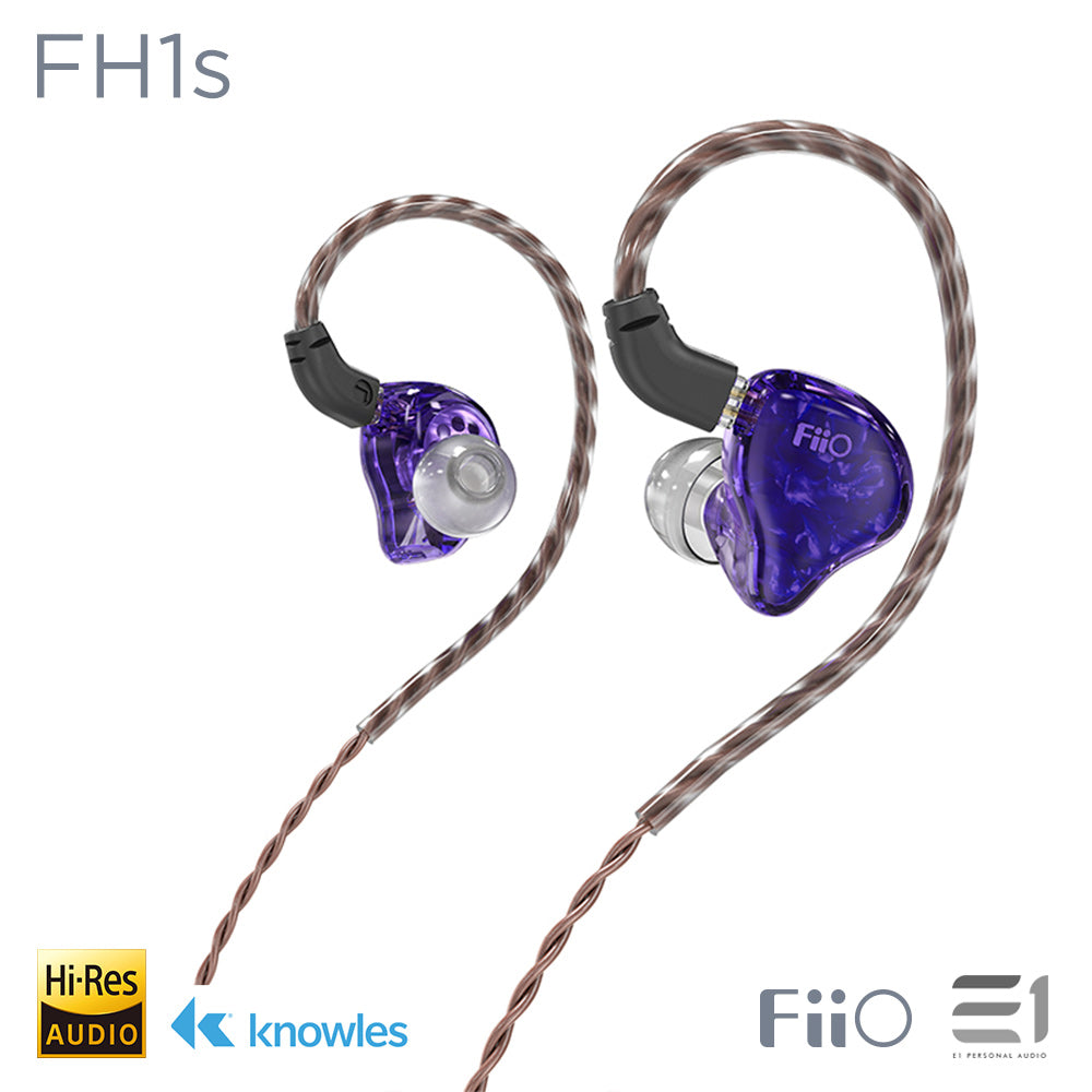 FiiO FH1s Dual Driver Hybrid Earphones