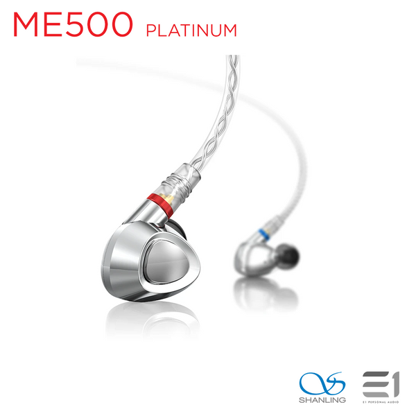 Shanling ME500 Platinum Edition Triple Driver Hybrid In-Earphones