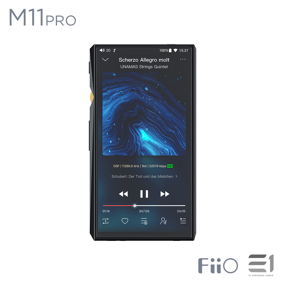 FiiO M11 Pro Android-based Lossless Portable Music Player with SanDisk MicroSD 128GB