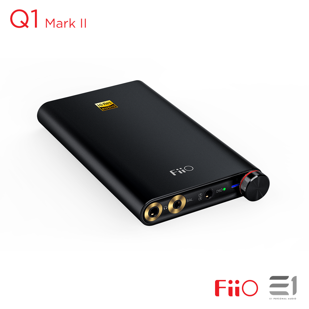 FIIO Q1 MARK II PORTABLE USB DAC AMPLIFIER