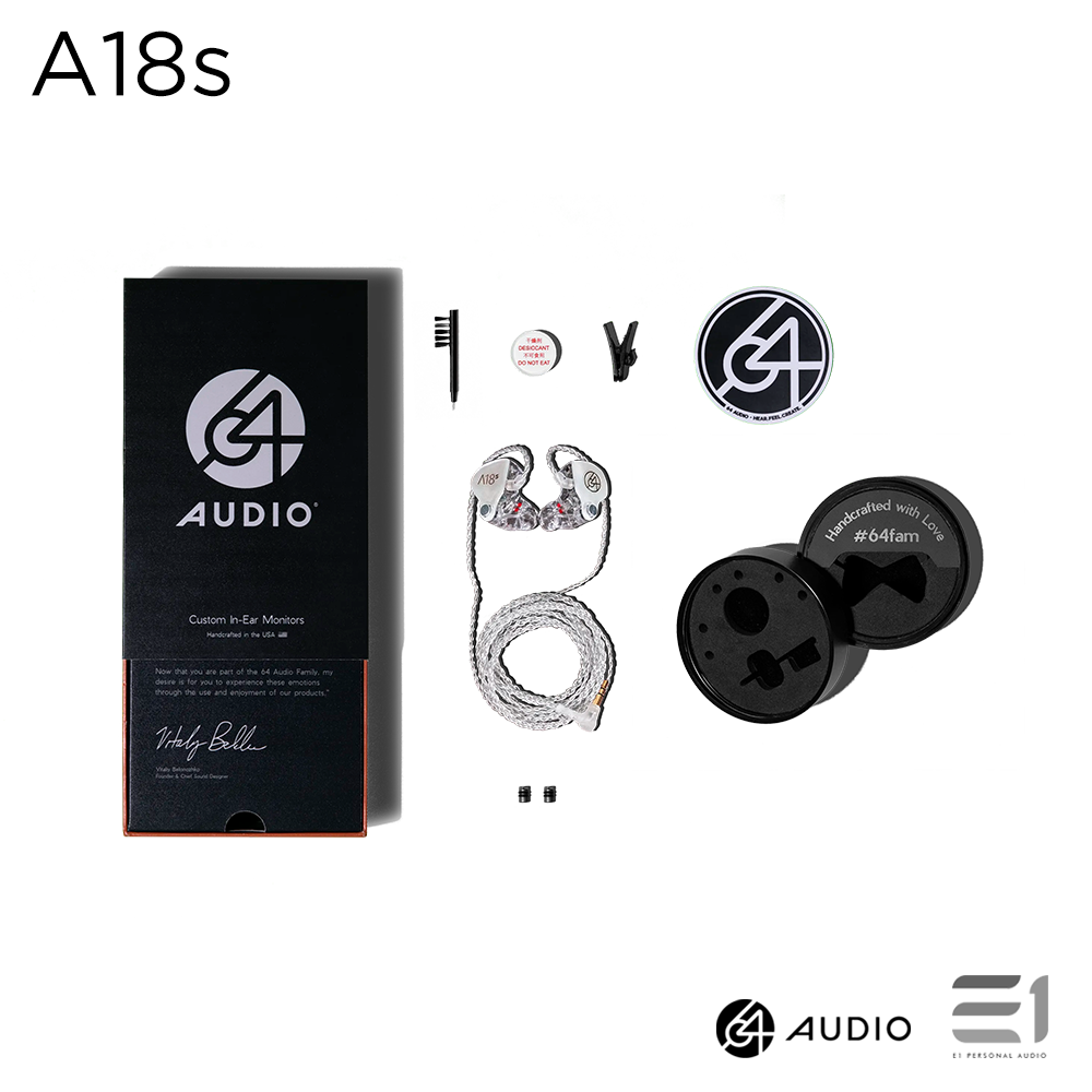 64audio A18t/s Custom In-ear Monitors