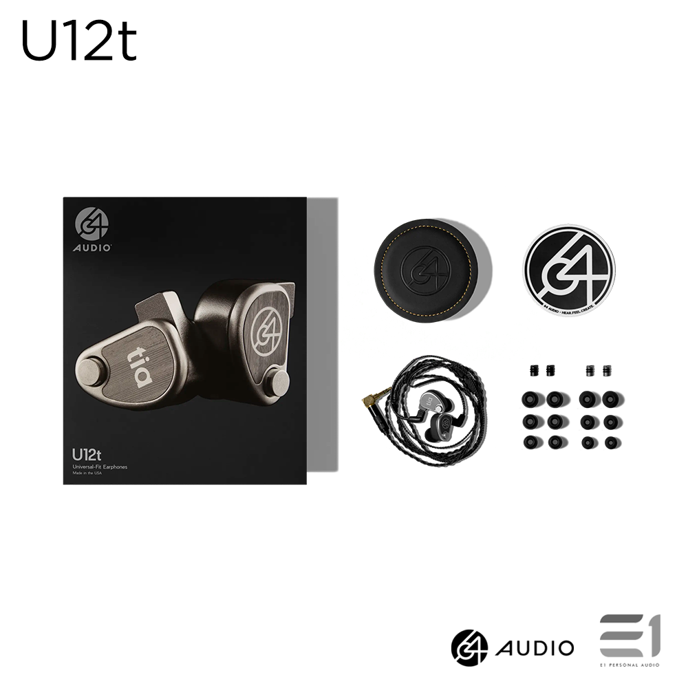 64audio U12t Universal-Fit earphones