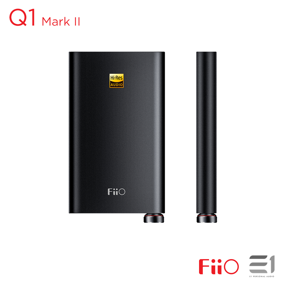 FIIO Q1 MARK II PORTABLE USB DAC AMPLIFIER