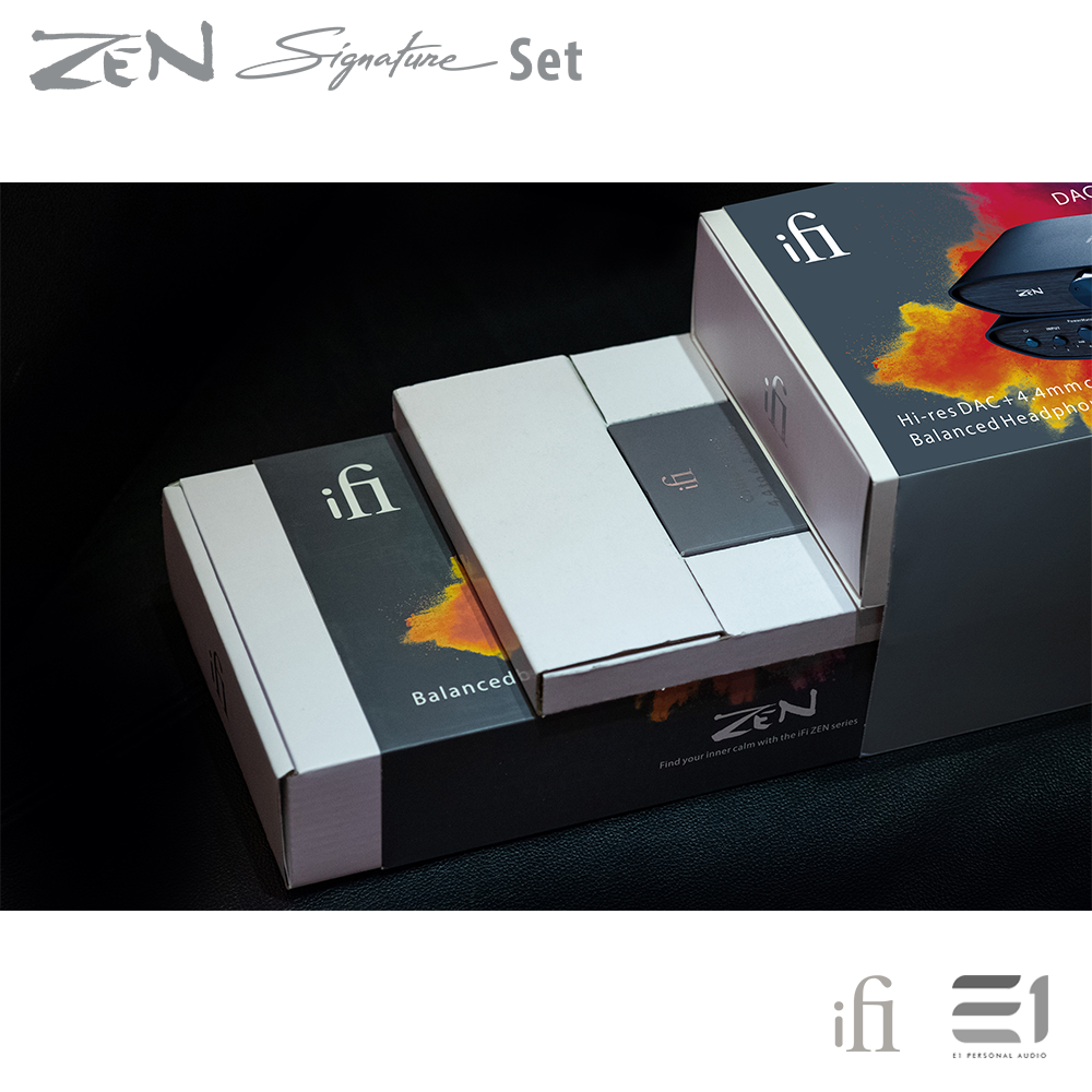 iFi Audio ZEN Signature Set DAC V2 + CAN 6XX + 4.4mm Cable