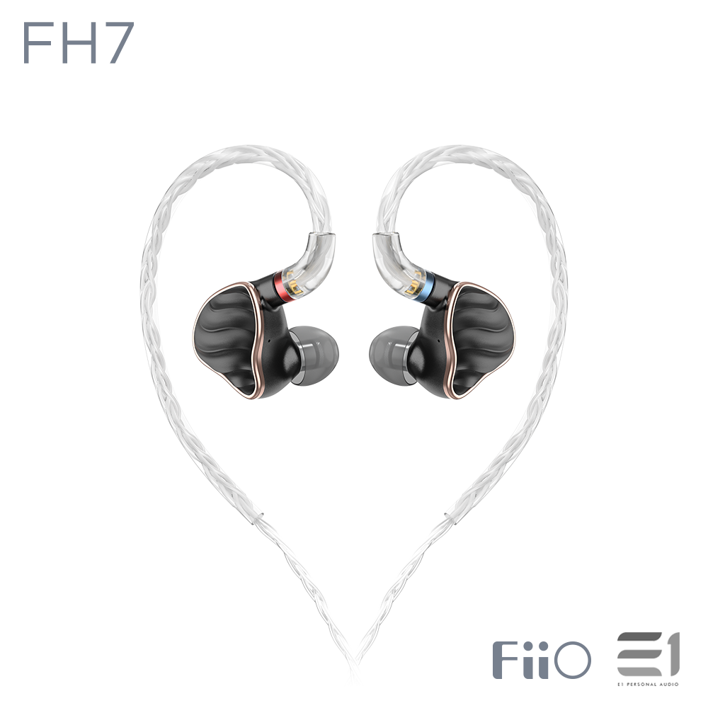 FiiO FH7 4 BA 1 Dynamic Driver Flagship In Ear