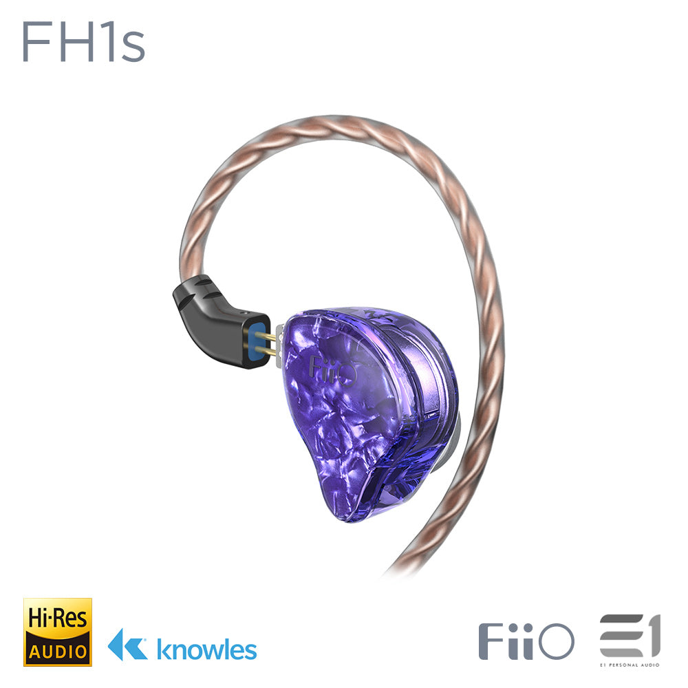 FiiO FH1s Dual Driver Hybrid Earphones