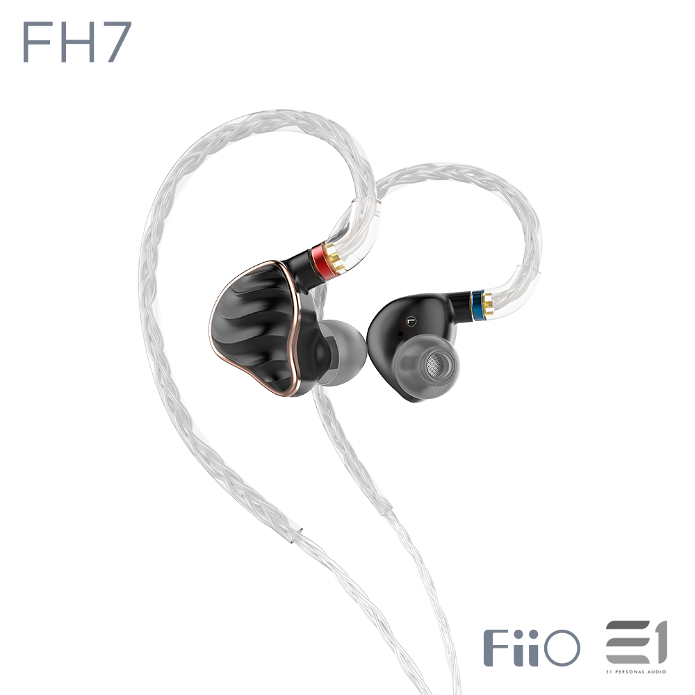 FiiO FH7 4 BA 1 Dynamic Driver Flagship In Ear