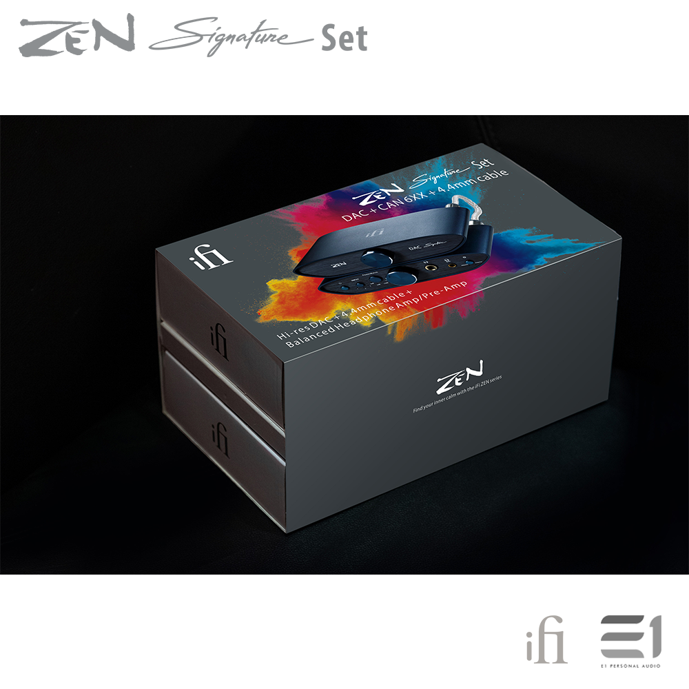 iFi Audio ZEN Signature Set DAC V2 + CAN 6XX + 4.4mm Cable