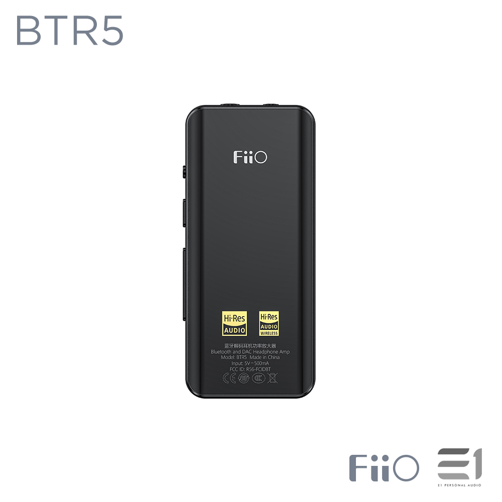 FiiO BTR5 MQA (2022) Portable High-Fidelity Bluetooth Amplifier