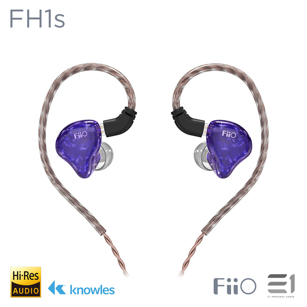 FiiO FH1s Dual Driver Hybrid Earphones