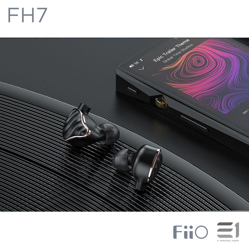 FiiO FH7 4 BA 1 Dynamic Driver Flagship In Ear