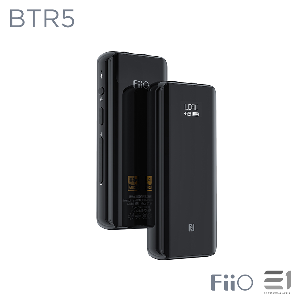 FiiO BTR5 MQA (2022) Portable High-Fidelity Bluetooth Amplifier