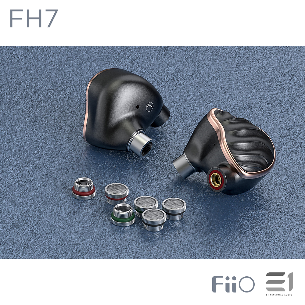 FiiO FH7 4 BA 1 Dynamic Driver Flagship In Ear