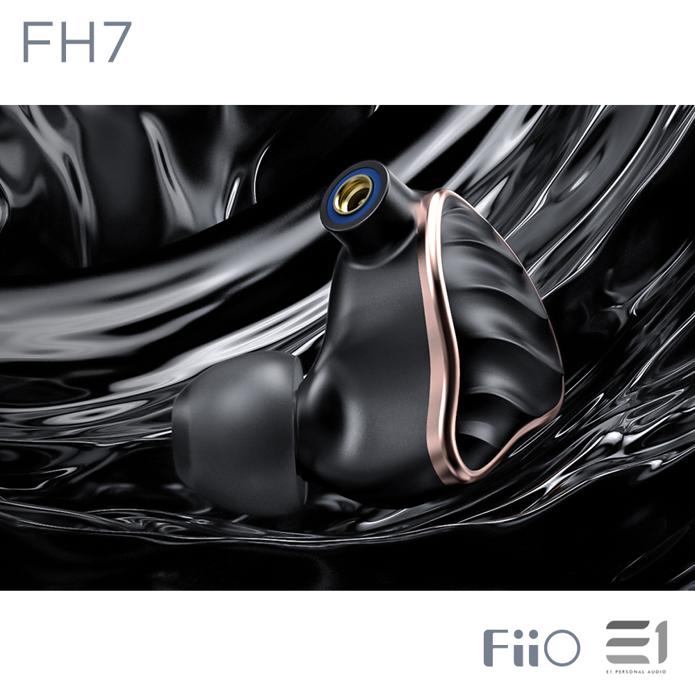 FiiO FH7 4 BA 1 Dynamic Driver Flagship In Ear