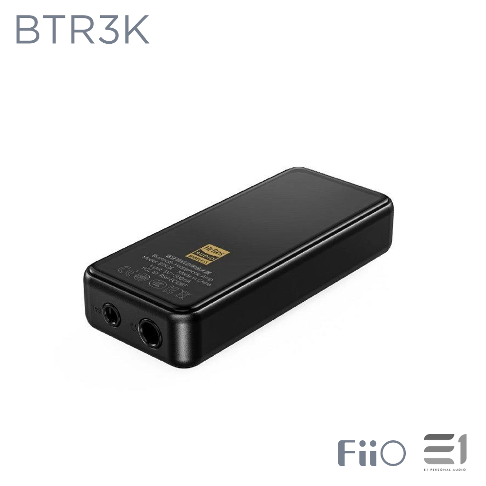 FiiO BTR3K Balanced High-Fidelity Bluetooth Headphone AMP – E1