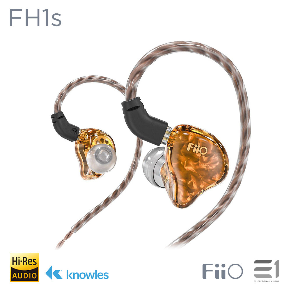 FiiO FH1s Dual Driver Hybrid Earphones