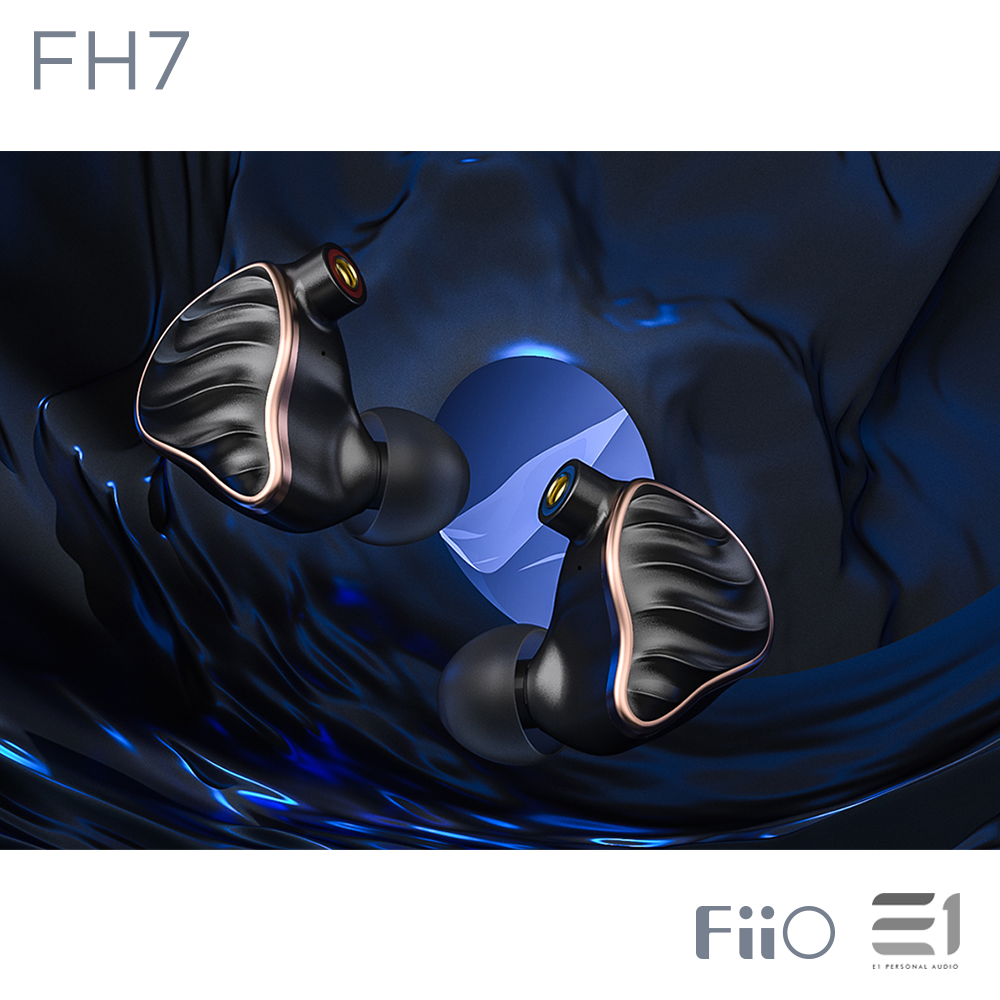 FiiO FH7 4 BA 1 Dynamic Driver Flagship In Ear