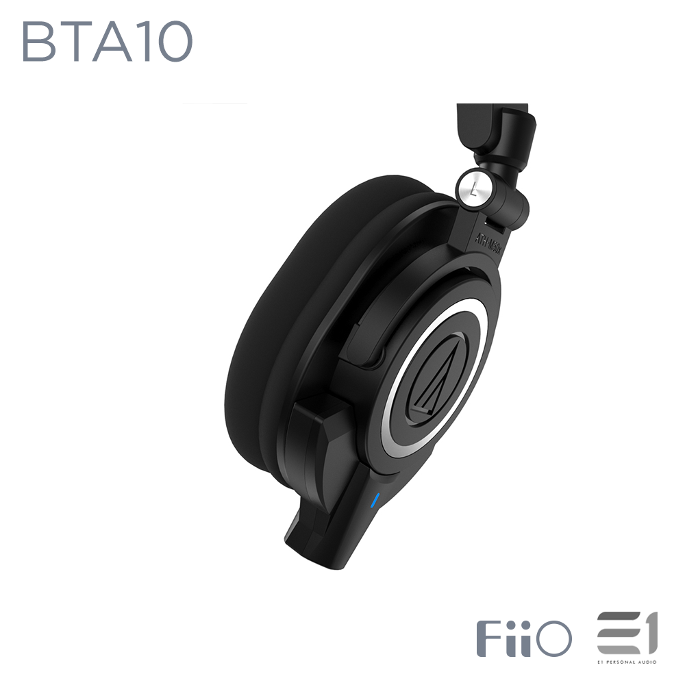 FiiO BTA10 Bluetooth Adaptor for Audio-Technica ATH-M50x and ATH-MSR7