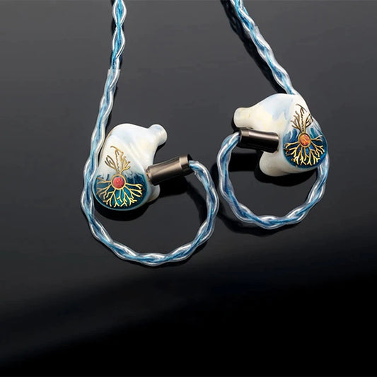 Kinera iDun Golden Hybrid Universal-Fit In-ear Monitors