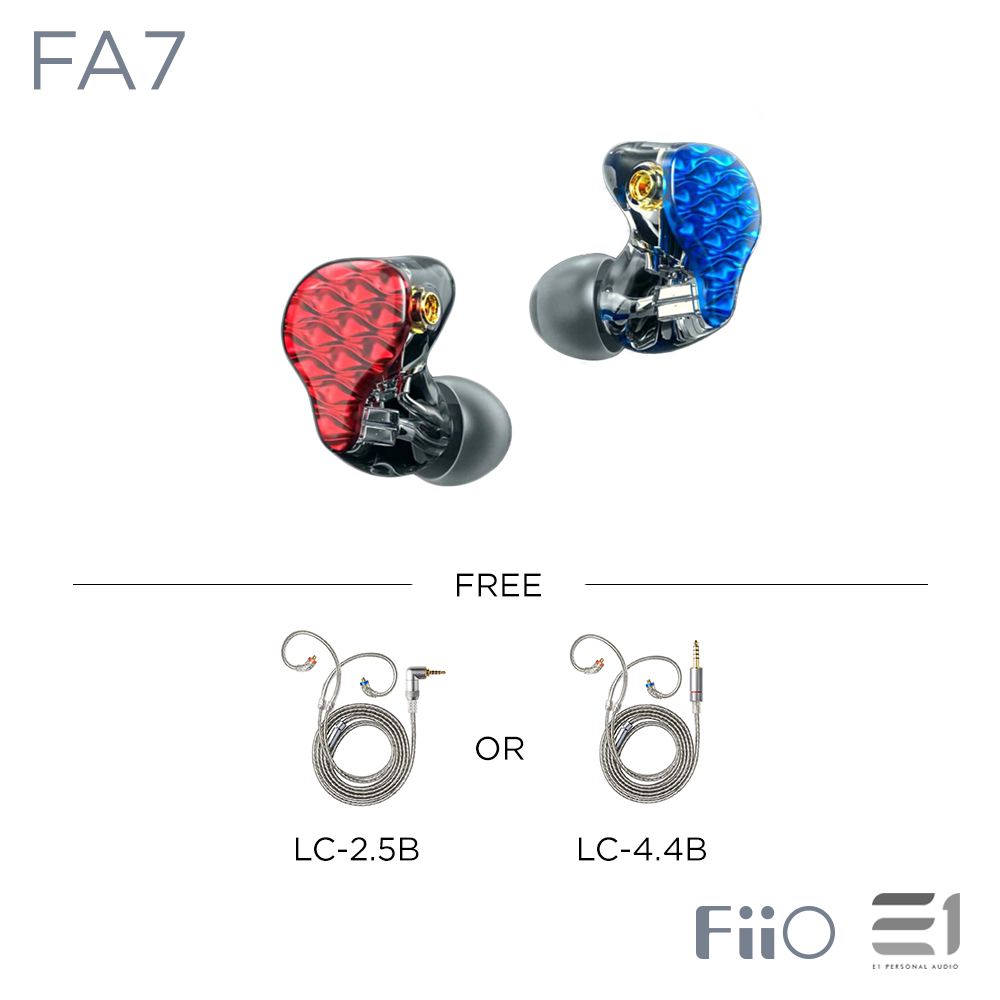 FiiO FA7 Quad Balanced Armature In-Earphones