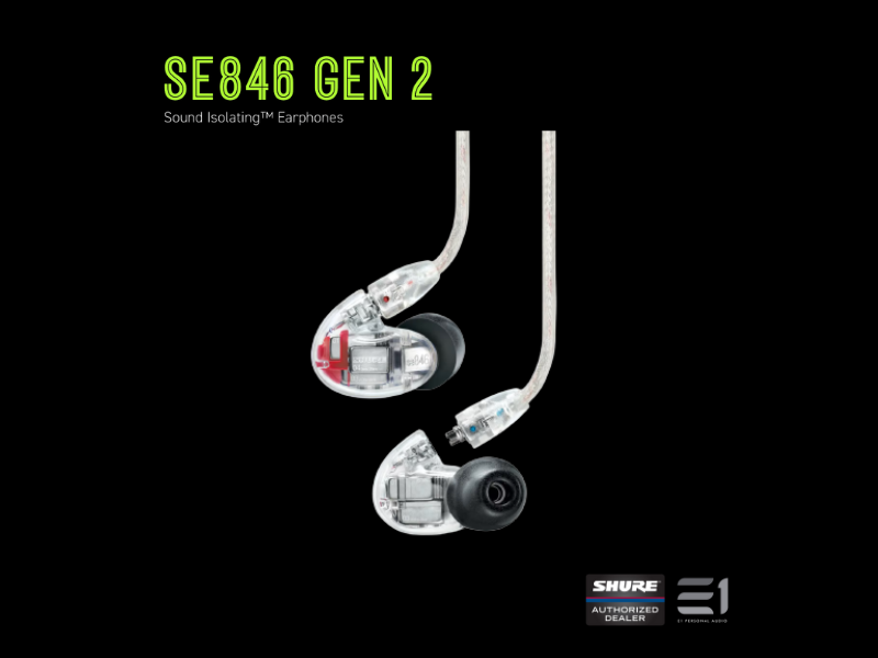 Shure SE846 Universal-fit In-ear Monitors