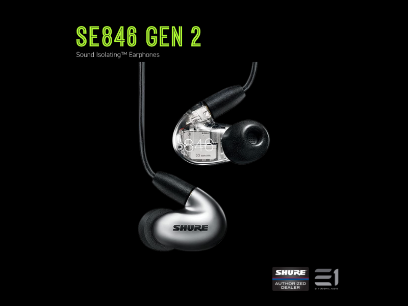 Shure SE846 Universal-fit In-ear Monitors