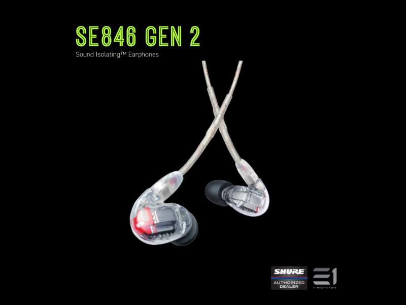 Shure SE846 Universal-fit In-ear Monitors