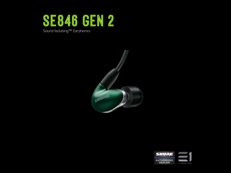 Shure SE846 Universal-fit In-ear Monitors