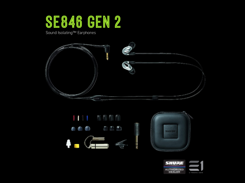 Shure SE846 Universal-fit In-ear Monitors