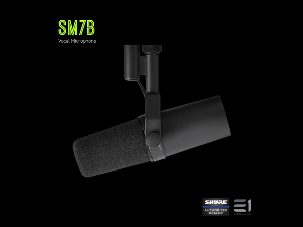 Shure SM7B Cardioid Studio Microphone