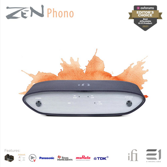 iFi ZEN Phono MM/MC Phono Amp for Vinyl Player