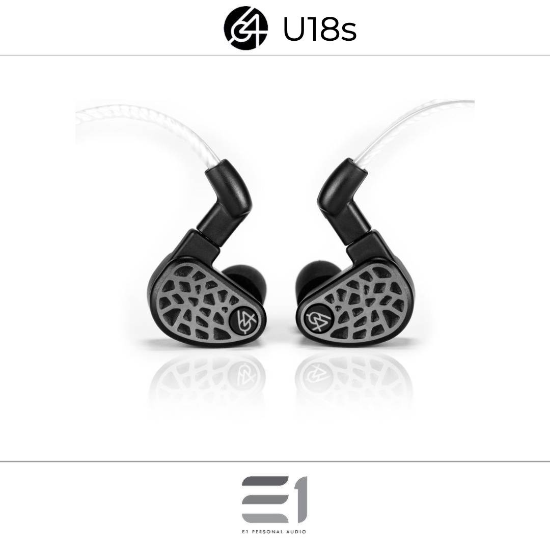 64audio U18s Universal-fit In-ear Monitors