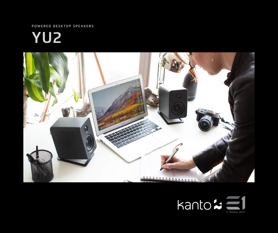 Kanto Audio YU2 Powered Desktop Speakers