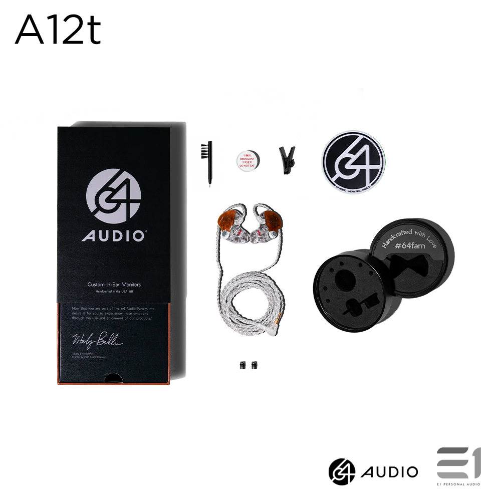 64audio A12t Custom In-ear Monitors